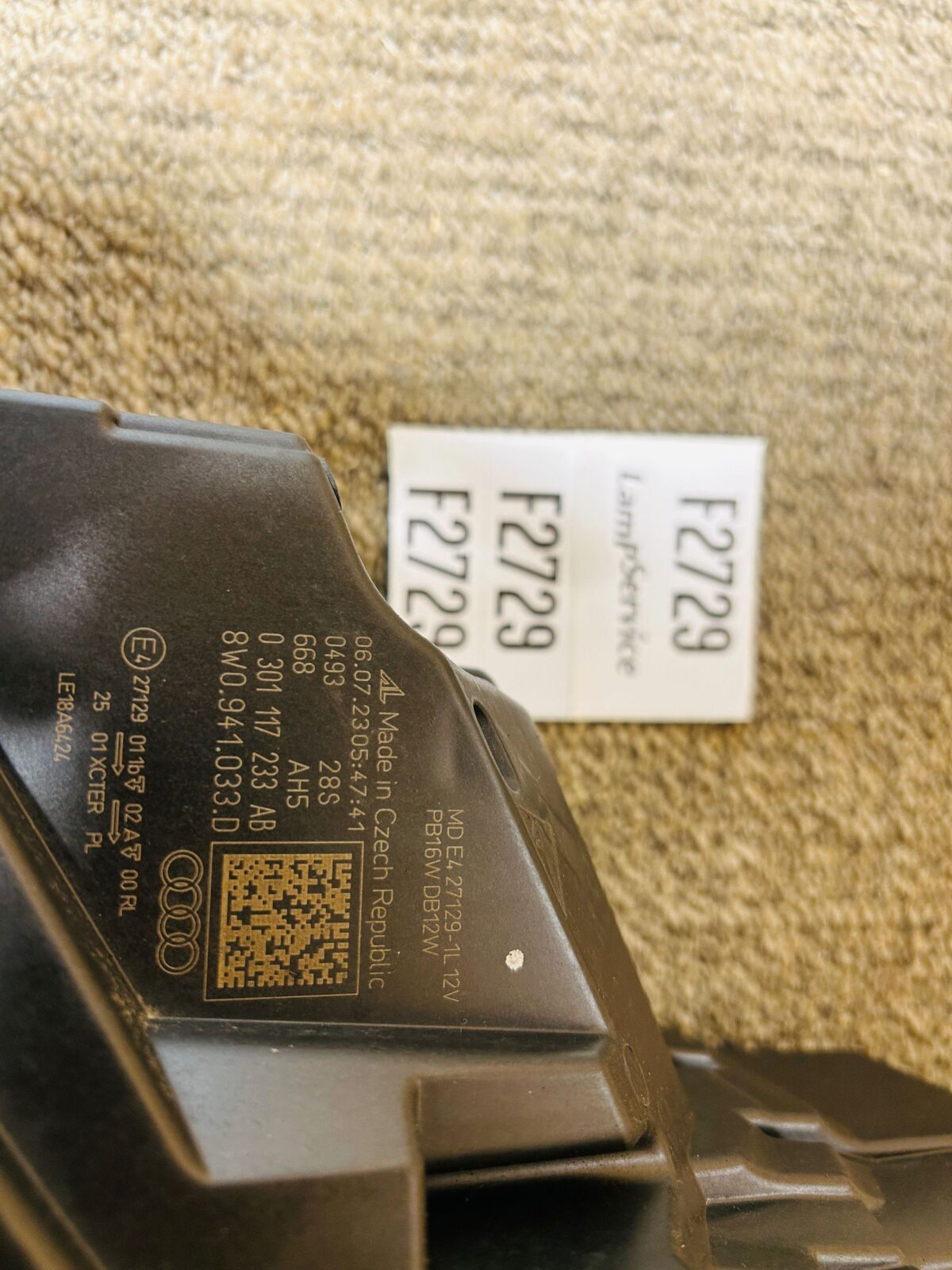 Faruri Audi A4, S4 B9 8W 2019 8W0941033D 06072305474 0301117233AB A4