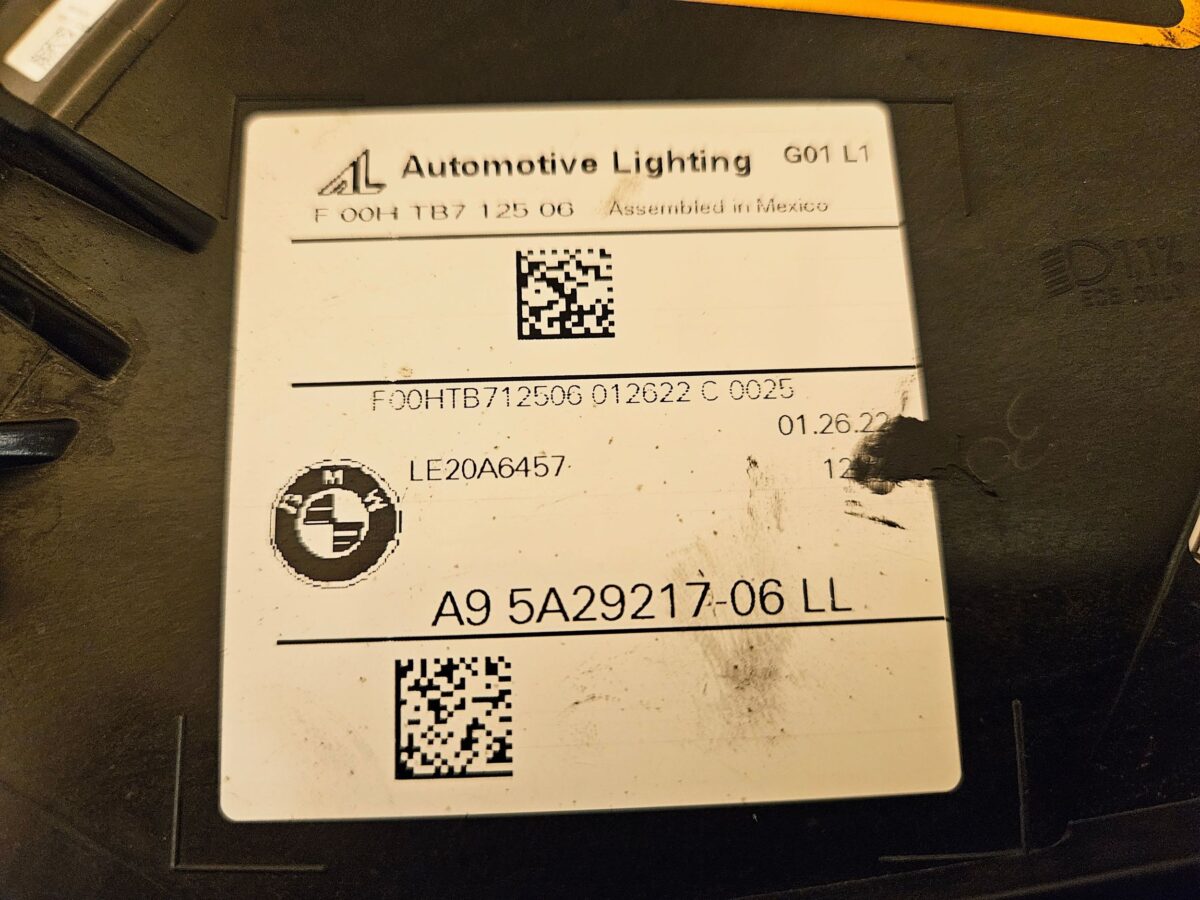 Faruri Stânga BMW X3 G01 2023 5A29217 F2922