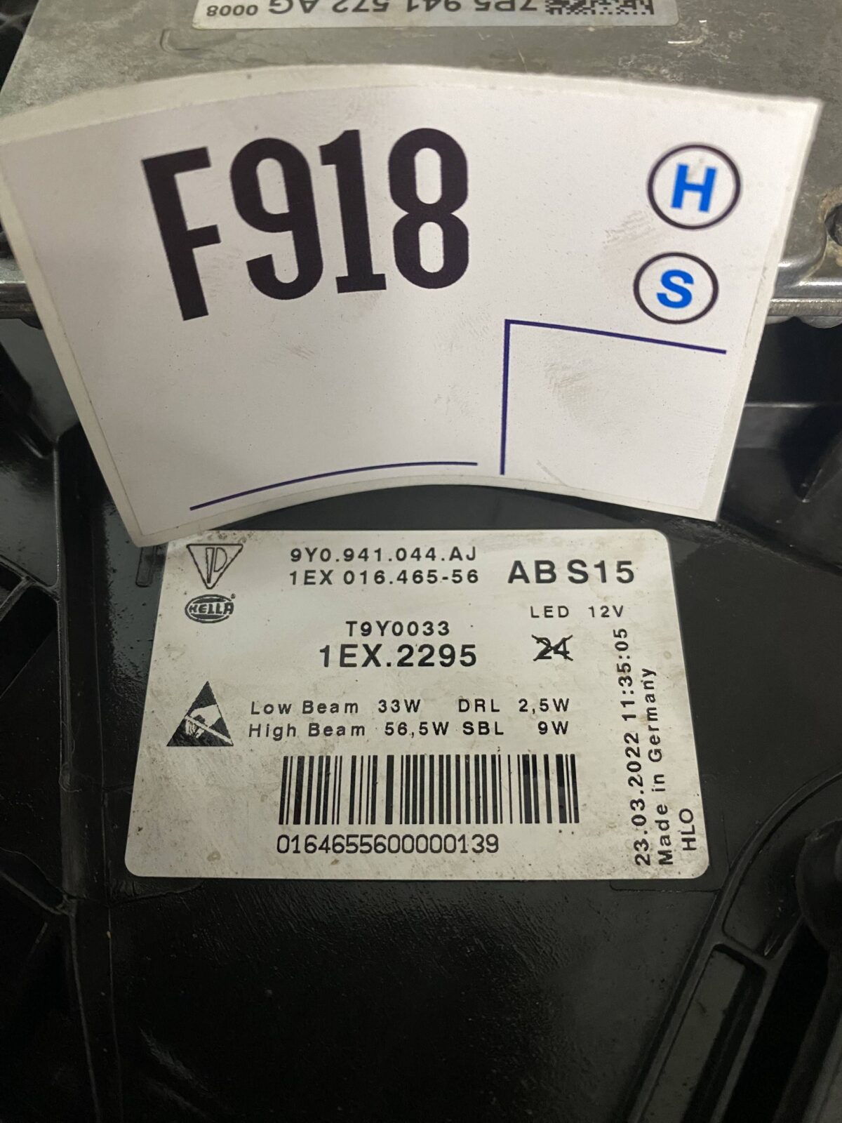 Faruri Porsche Cayenne 2022 9Y0941044AJ F918