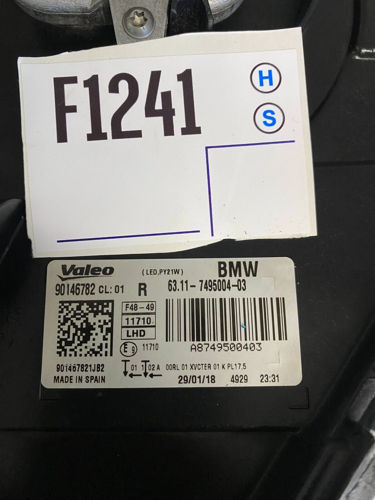 Faruri BMW X1 F48 F49 2018 7495004 F1241