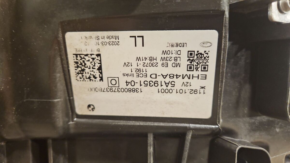 Faruri Stânga BMW Series 4 G22 G23 G24 G26 2020 5A19351 F3027