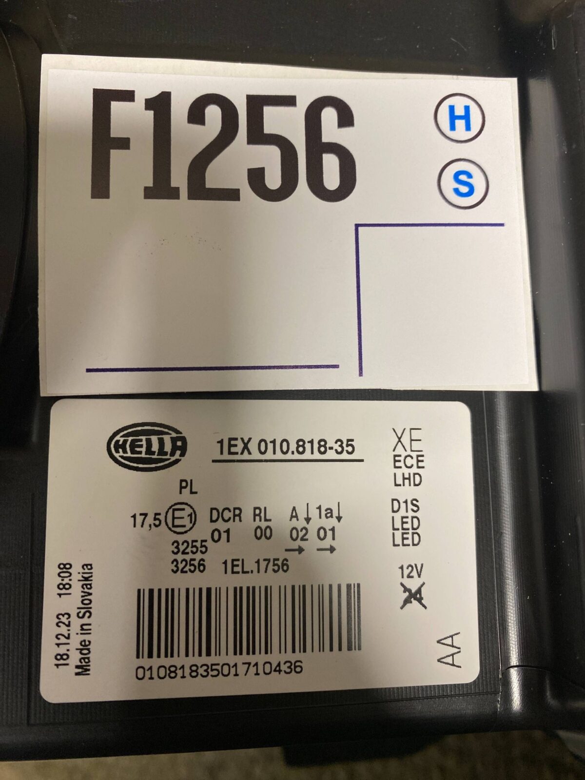 Faruri Mercedes A W176 2012 1EX01081835 F1256 32561EL1756