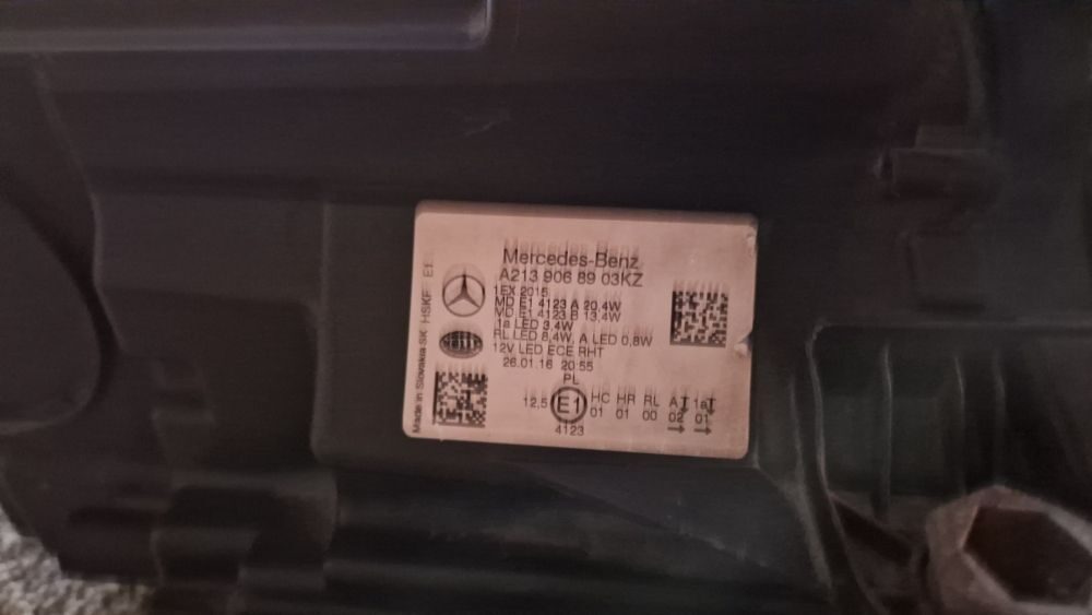 Faruri Stânga Mercedes E, AMG E 2016 W213 A2139068903