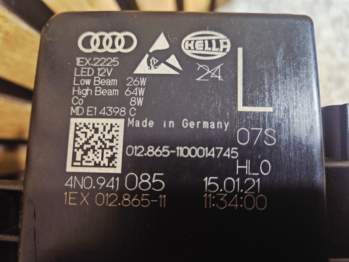 Faruri Stânga Audi A8, S8 D5 2017 4N0941085 A8 F2093
