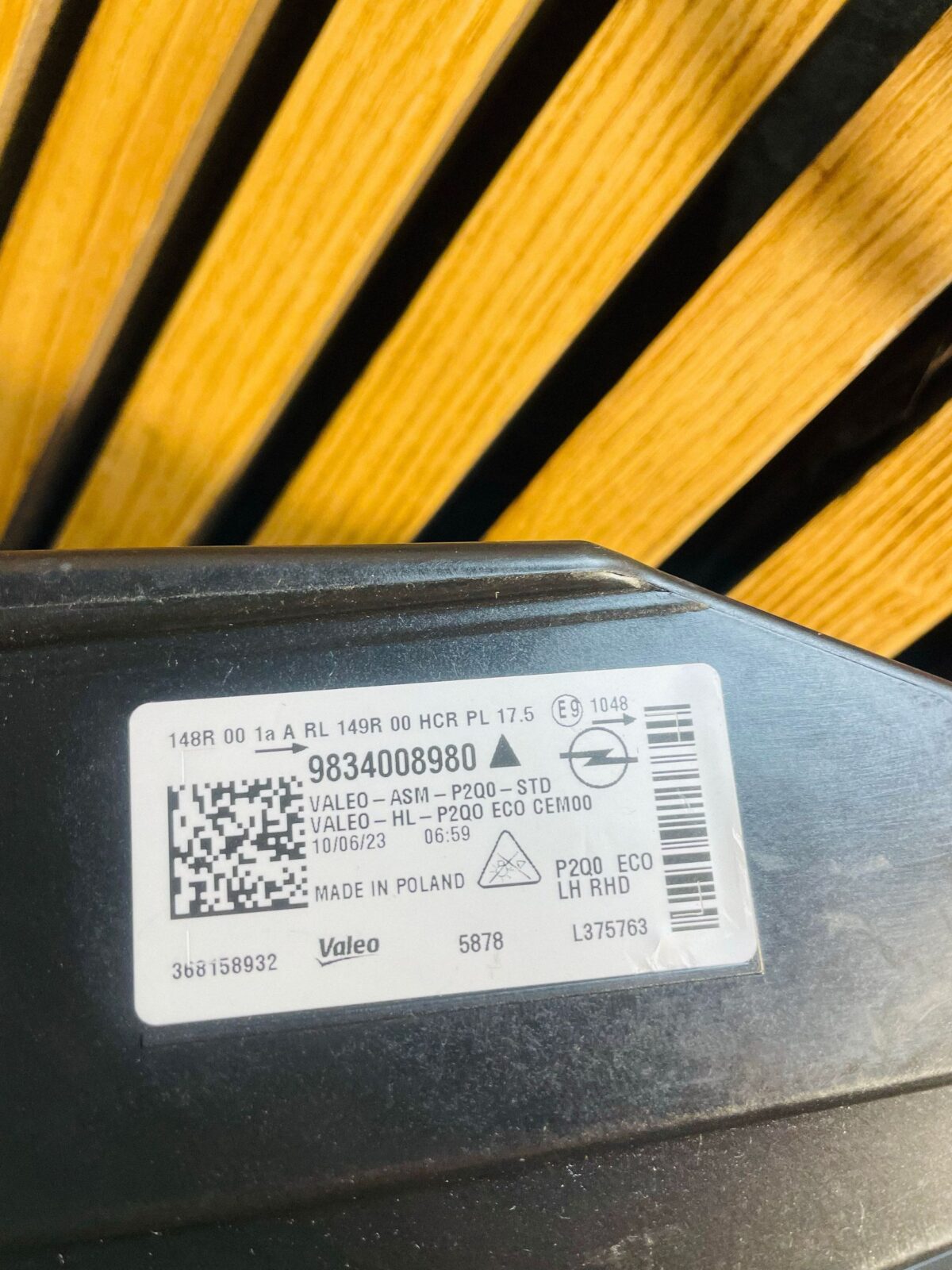 Faruri Opel Mokka B 2024 9834008980 F3348