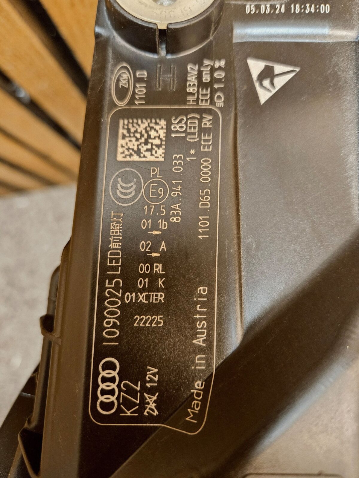 Faruri Stânga Audi Q3 F3 2018 83A941033 F3461