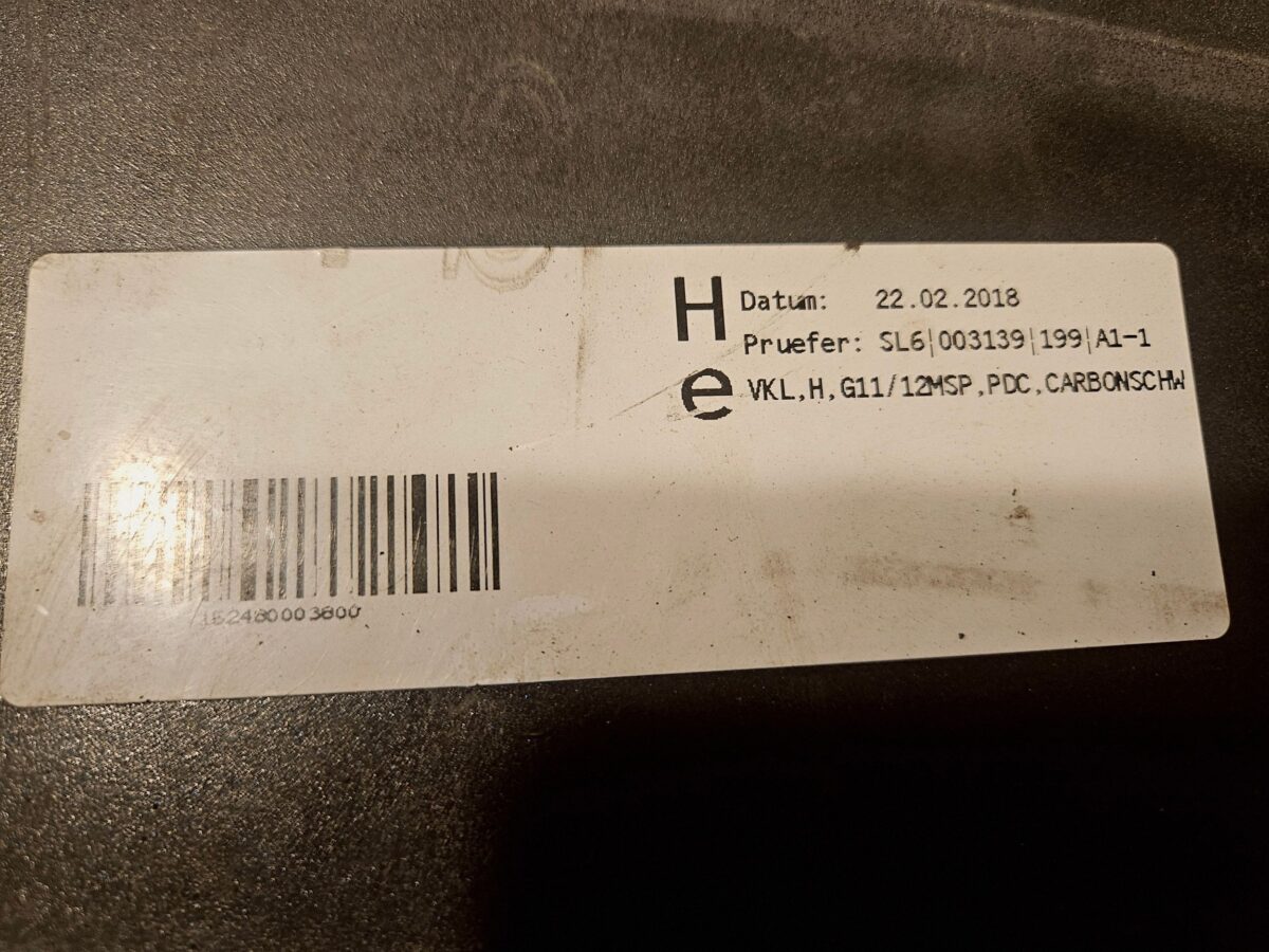 Bara spate BMW Series 7 G11 G12 2017 BS614 8061147
