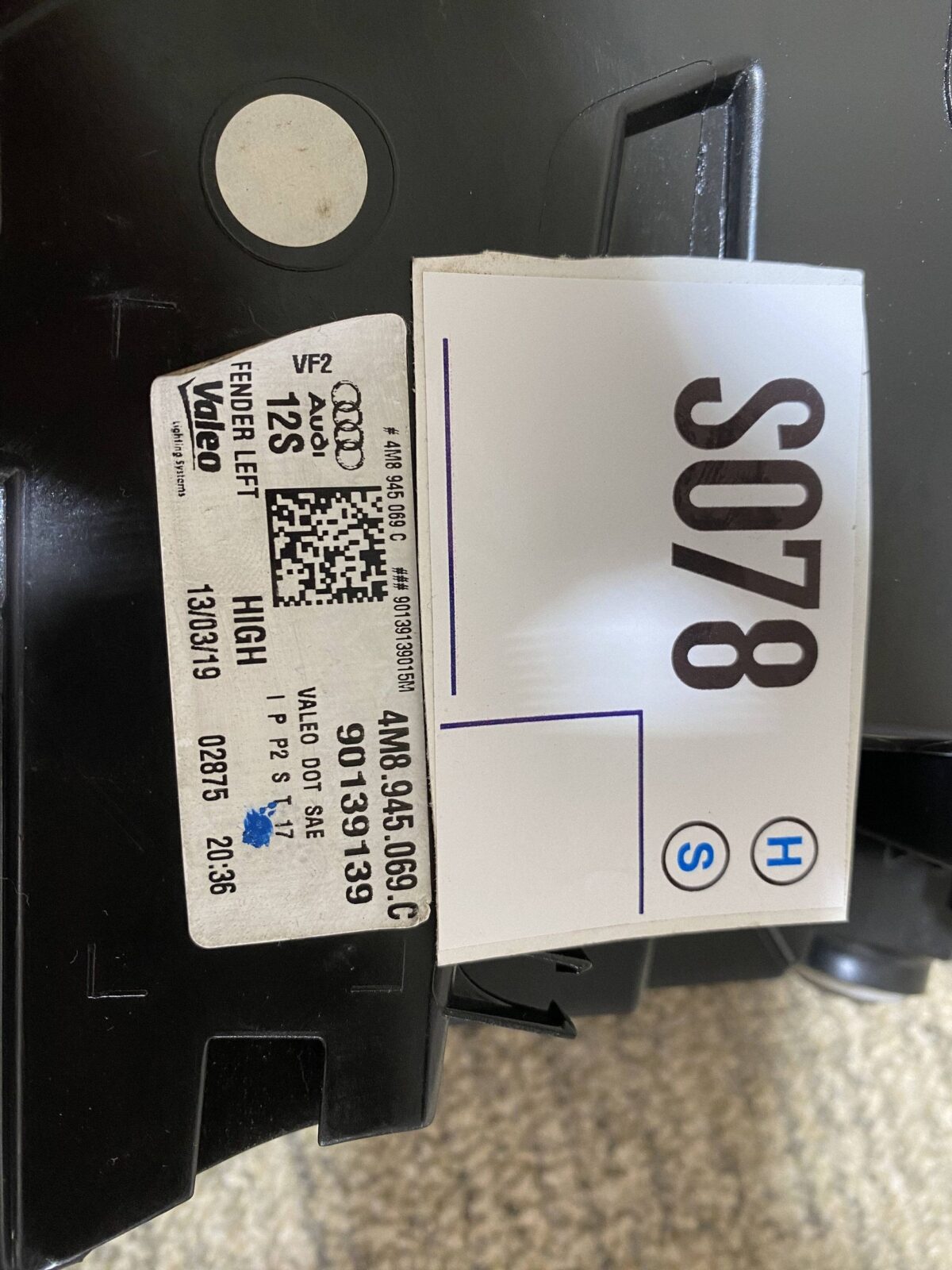 Stopuri Audi Q8 2019 S078 4M8945069C