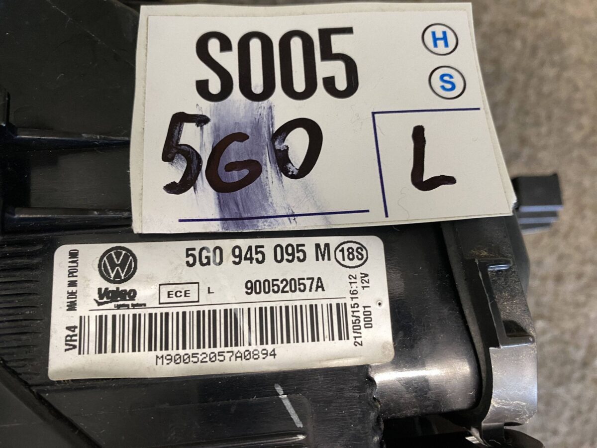 Stopuri Volkswagen Golf VII 2019 S005 5G0945095M