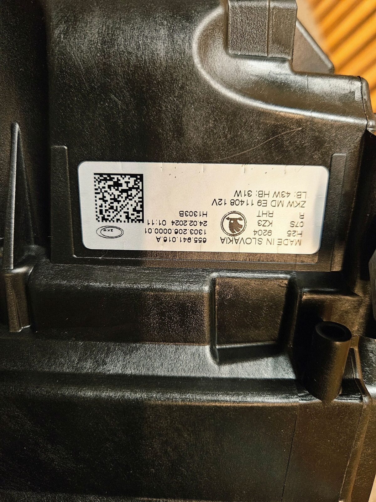 Faruri Skoda Scala 2025 655941016A F3847