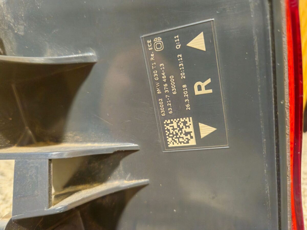 Stopuri Dreapta spate BMW Series 5 G30 G31 G38 2018 7376464 S301