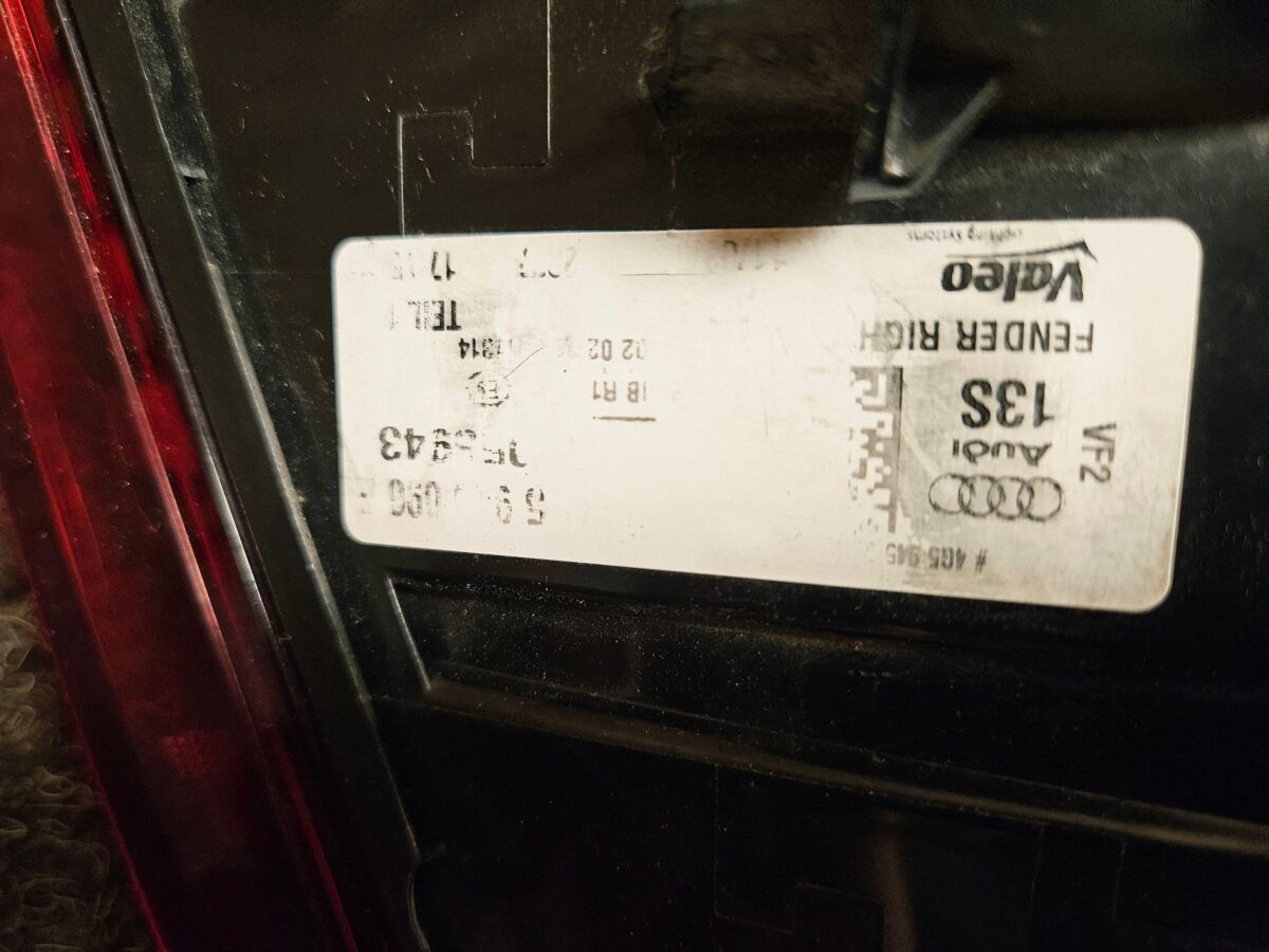 Stopuri Dreapta spate Audi A6, S6 C7 4G 2016 S223 A6 4G5945096C