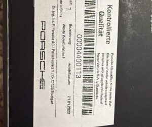 Alte piese interior Toate Porsche Panamera 2024 00004400113