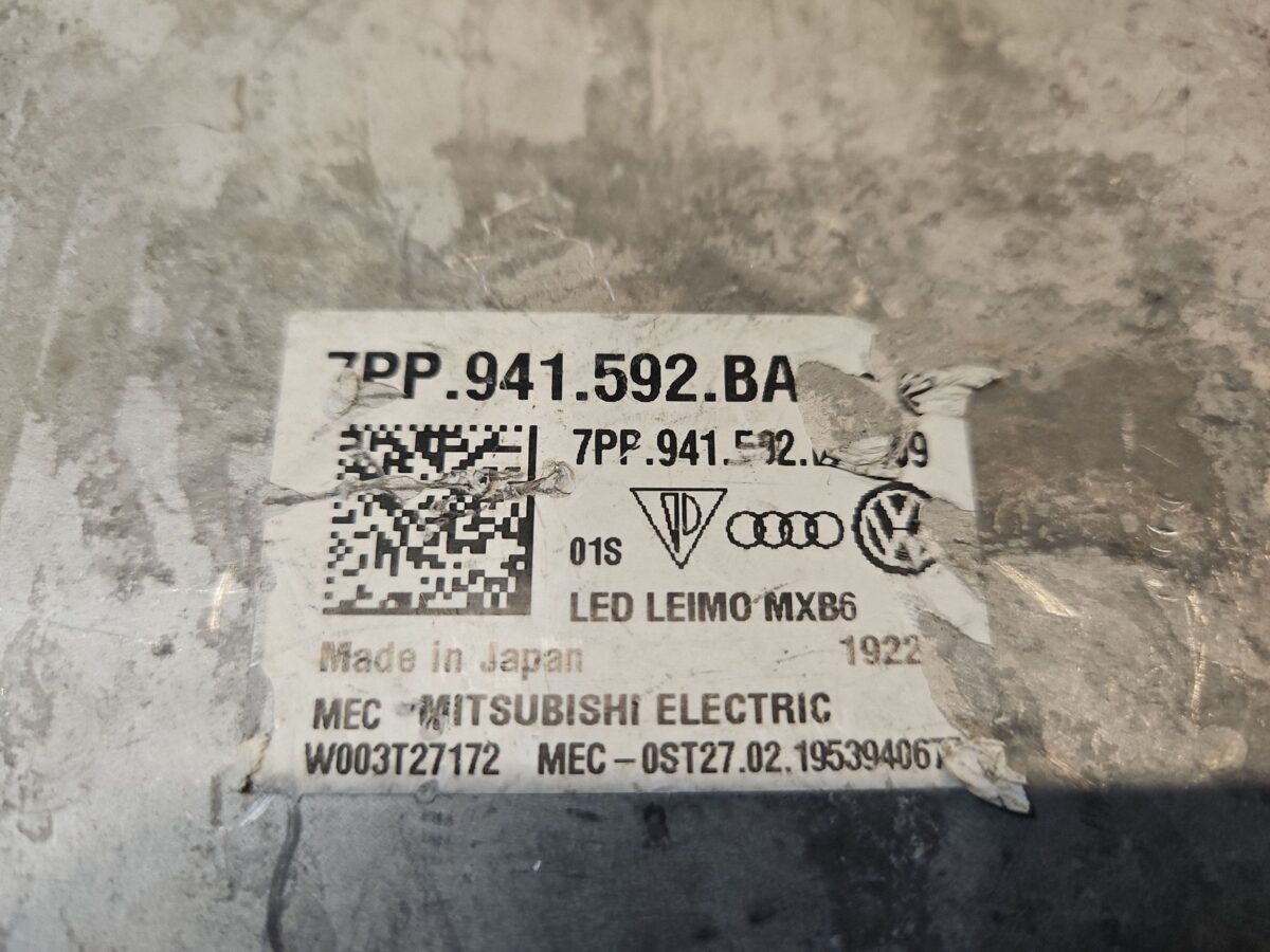 Balast Xenon Audi A8, S8 D5 2024 A8 7PP941592BA