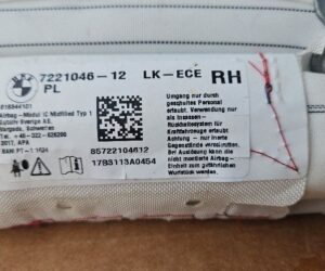 Airbag Dreapta BMW Series 3 F30 F35 F31 2014 7221046