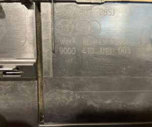 Suport numar inmatriculare Centru Audi A8, S8 D5 2024 4N0807285J A8