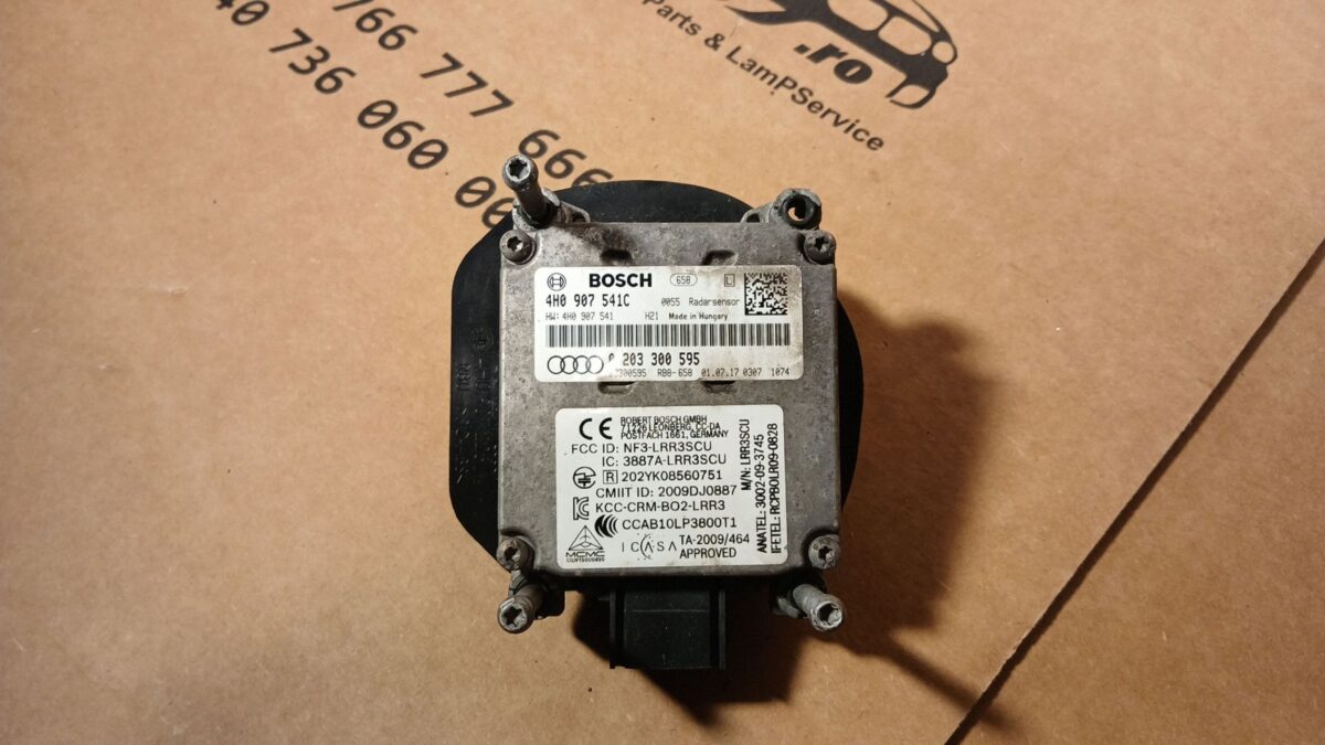 Detector radar Audi A8, S8 D4 4H 2016 4H0907541C 4H0907541 A8