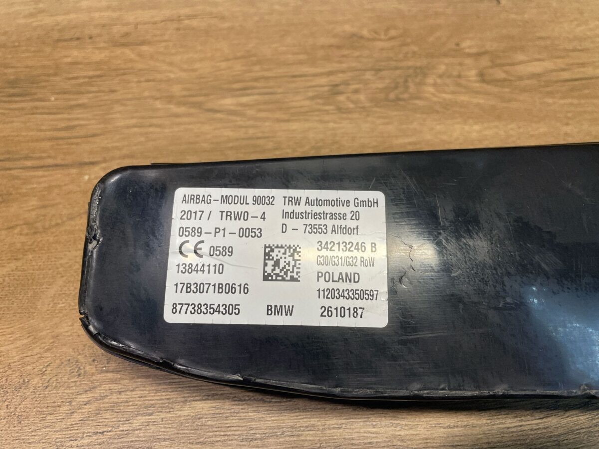 Airbag BMW Series 5 G30 G31 G38 2021 34213246B 87738354305 2610187
