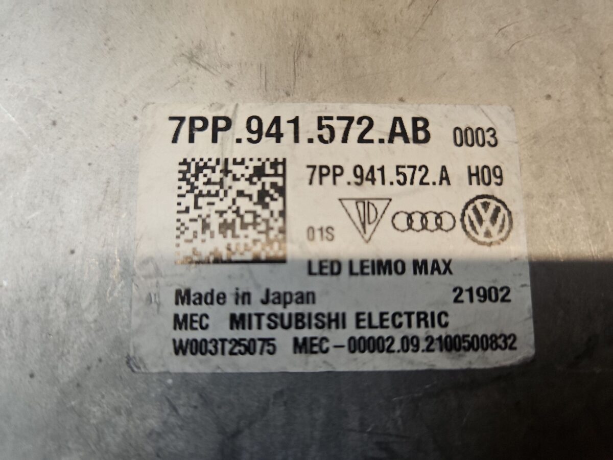 Balast Xenon Audi A4, S4 B9 8W 2022 A4 7PP941572AB