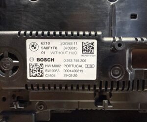 Ceasuri bord BMW X5 G05 2024 5A0F1F0 20236311 0263745206 0001400219