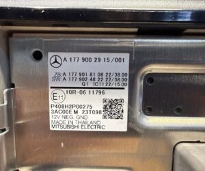 Display Mercedes A W177 2018 A1779002915
