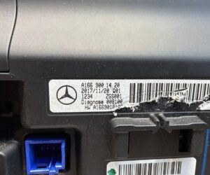 Display Mercedes GLE 2017 A1669001420 A1669018190