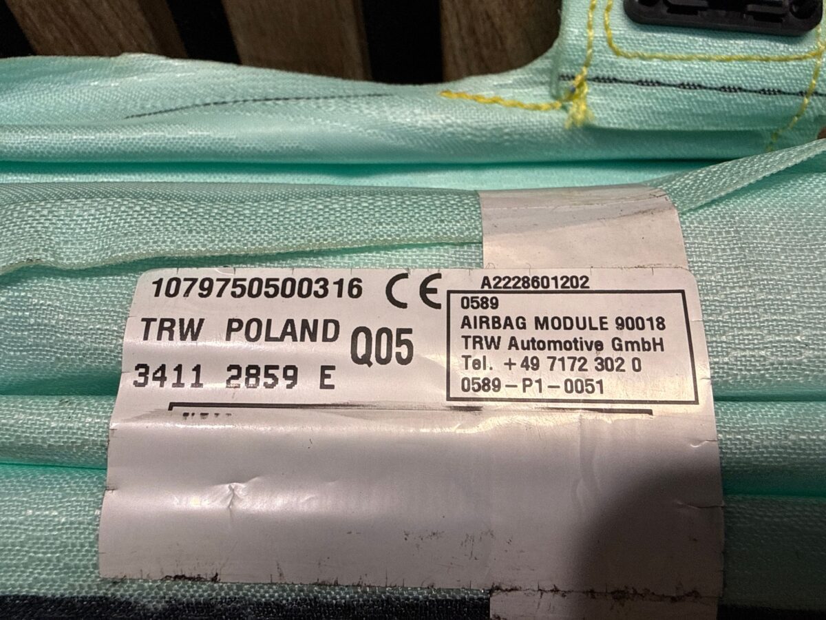 Airbag Mercedes S, AMG S 2015 A2228601202 0589P10051 W222