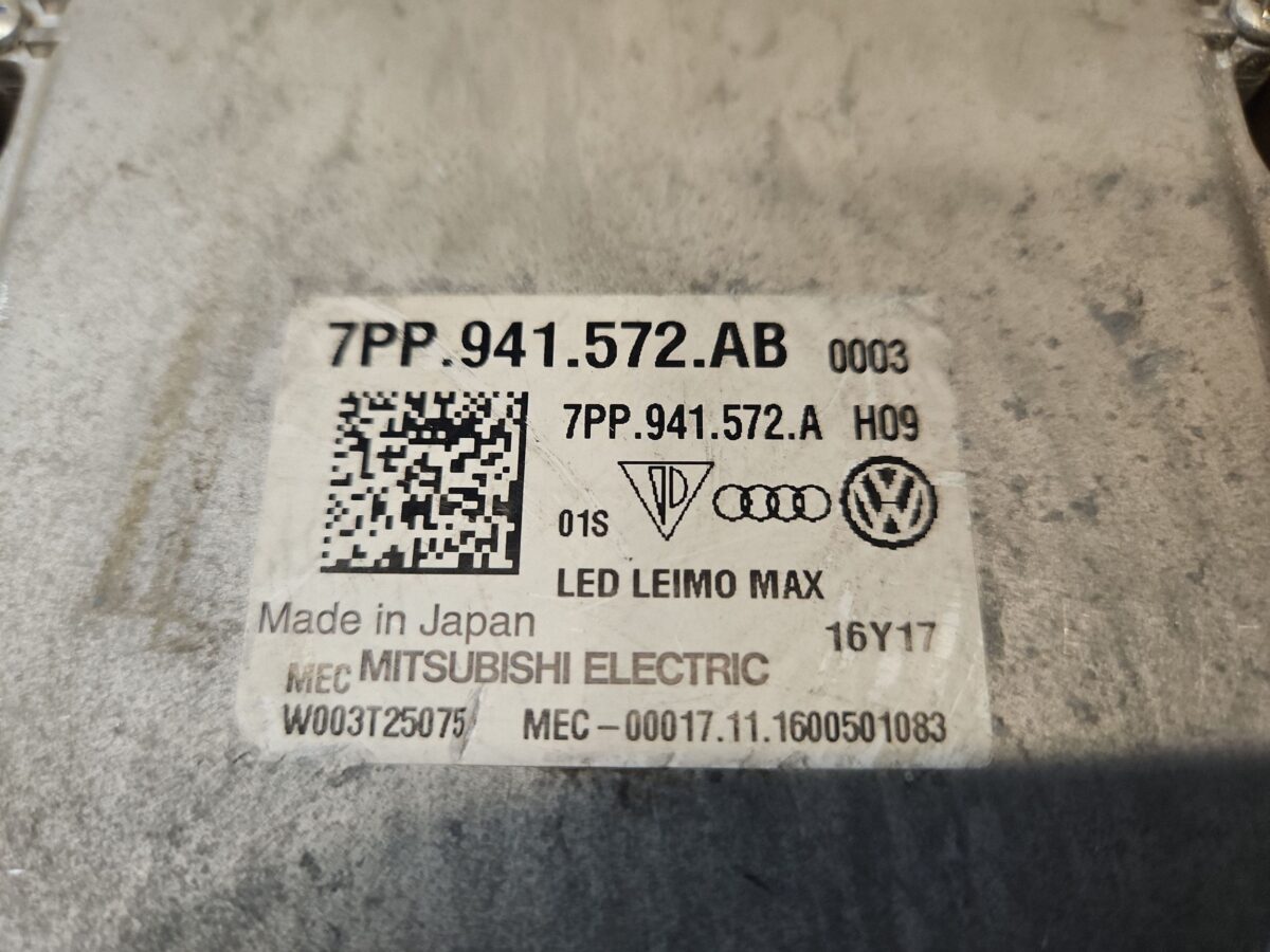 Balast Xenon Audi A4, S4 B9 8W 2022 A4 7PP941572AB