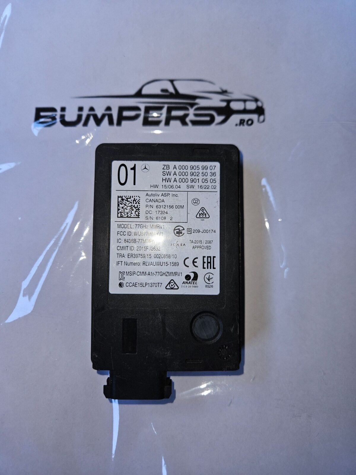 Calculator parcare Mercedes E, AMG E 2016 W213 A0009059907