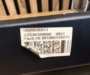 Polita portbagaj Mercedes GLC C253 2016 A2538109000 123456 11030030603