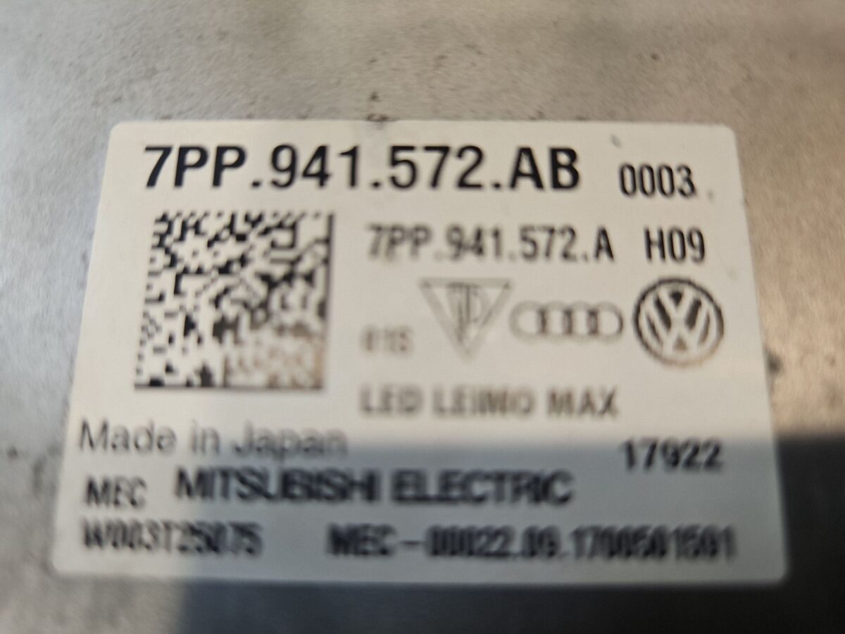 Balast Xenon Audi A4, S4 B9 8W 2022 A4 7PP941572AB