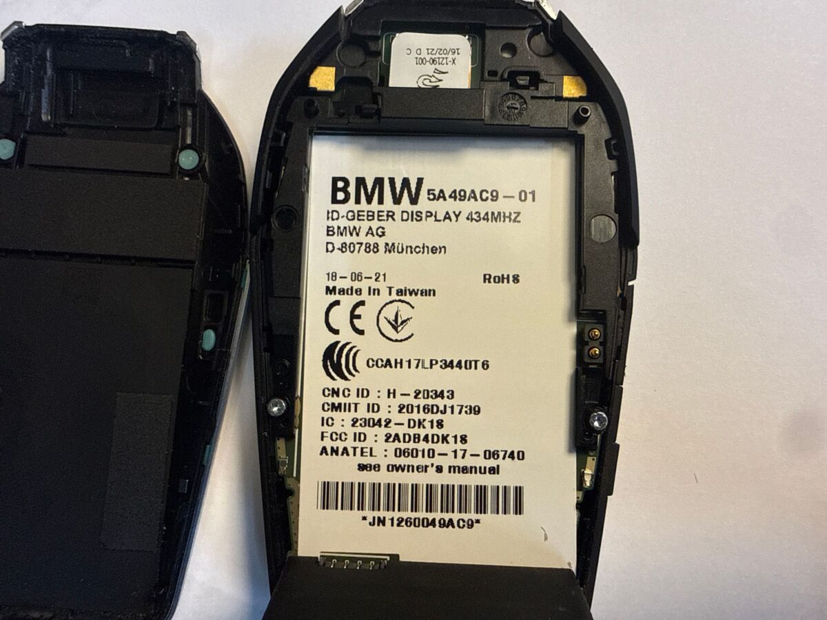 Breloc BMW Series 4 M4 G82 G83 2020 5A49AC901 5A49AC9